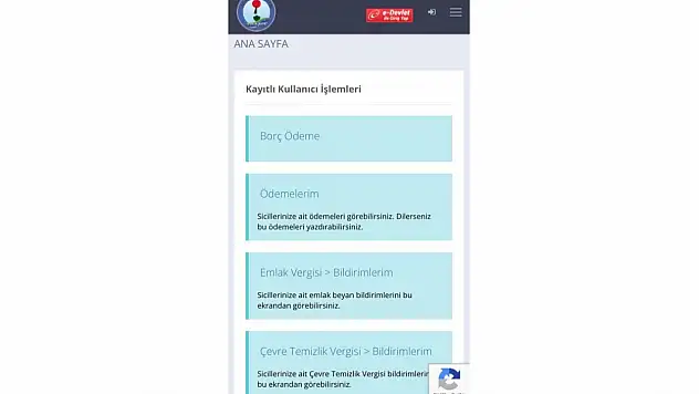 Abana'da e-Belediye yeniden devrede