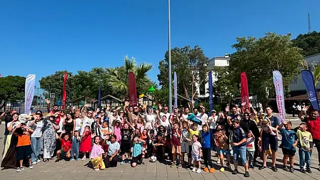 Abana'da Gençlik ve Spor Festivali Coşkusu Yaşandı
