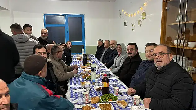 Abana'da Gönüller İftar Sofrasında Buluştu