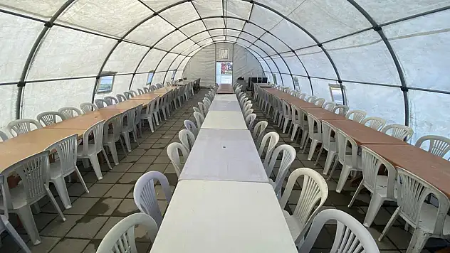 Abana'da İftar Çadırları Hazır