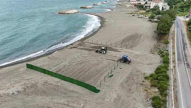 Abana'da Kadınlar Plajı İçin Çalışmalar Başladı