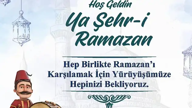 Abana'da Ramazan Fener Alayı Yürüyüşü Düzenlenecek