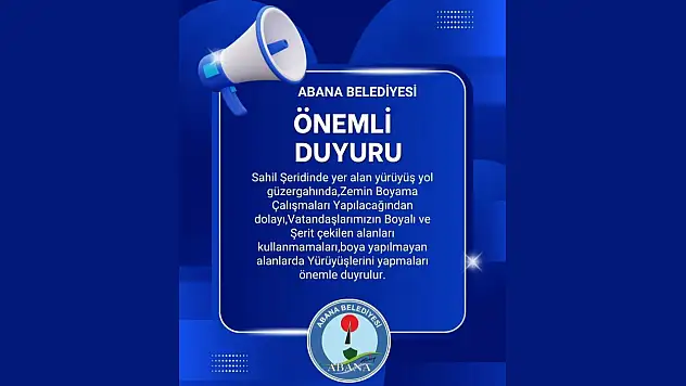 Abana Sahil Yürüyüş Yolunda Zemin Boyama Çalışması Başlıyor