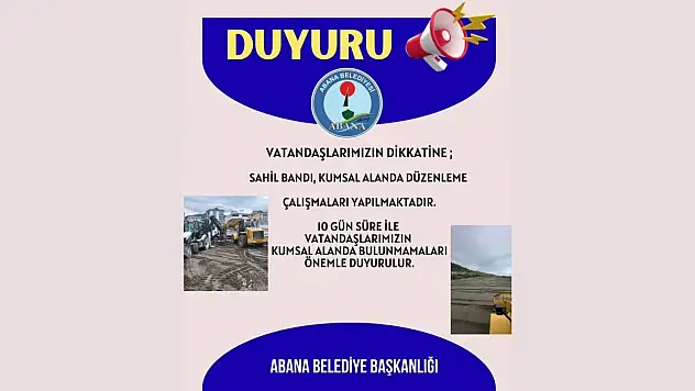 Abana Sahilinde Düzenleme Çalışmaları Başladı