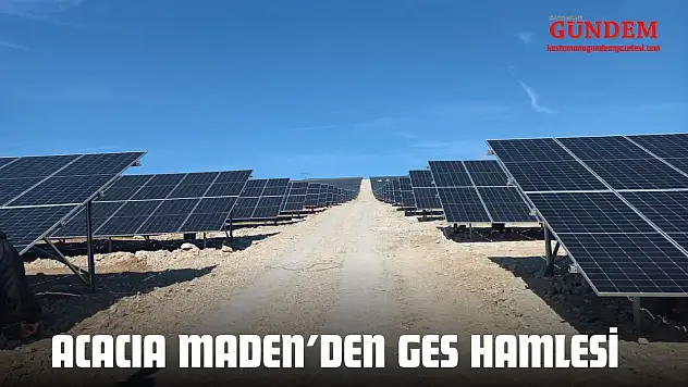 Acacıa Maden'den GES Hamlesi