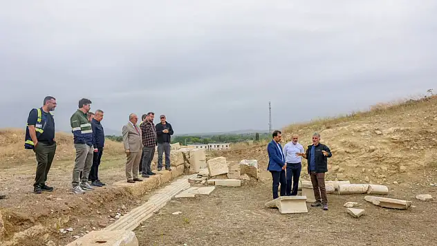 Acacia Maden Yönetiminden Pompeiopolis Antik Kenti'ne Ziyaret