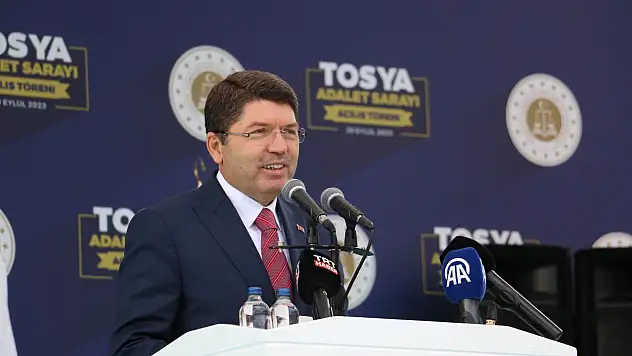 Adalet Bakanı Yılmaz Tunç Kastamonu'da