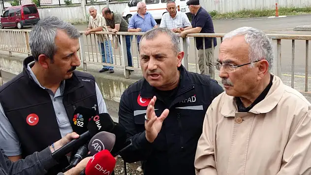 AFAD Başkanı Sezer: 'Karadeniz'de bine yakın heyelan oldu'