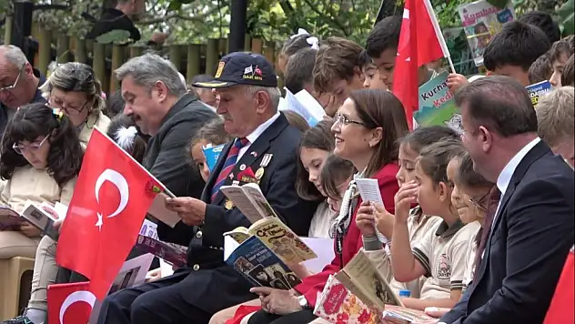 Ağaçlar kitap açtı