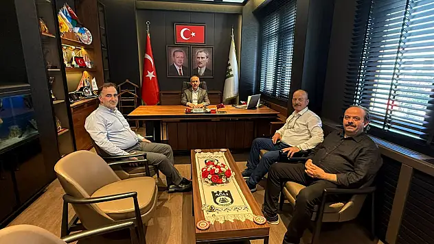 Ağlı Belediye Başkanı Ergin, İnebolu TSO Heyetini Ağırladı