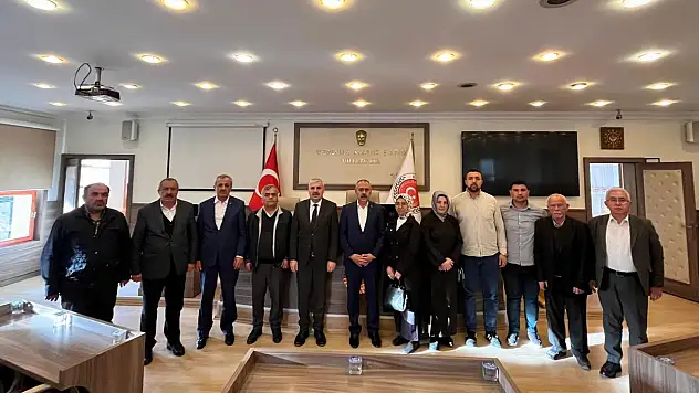 Ağlı Belediyesi'nden Doğan Ünlü'ye Hayırlı Olsun Ziyareti