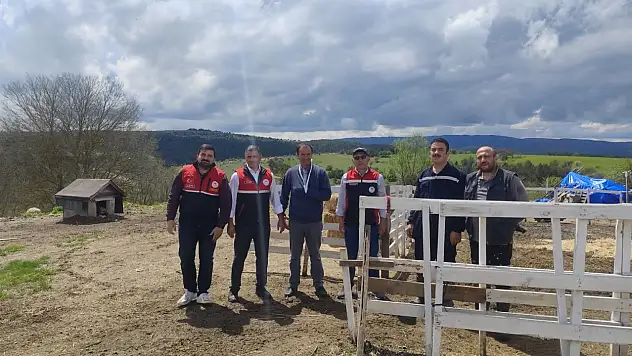 Ağlı'da Mera Alanlarında İnceleme Ve Çiftçi Ziyareti