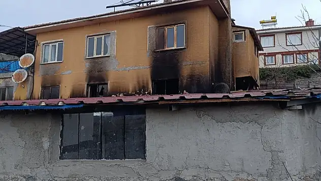 Ahırda Çıkan Yangında 5 Hayvan Telef Oldu