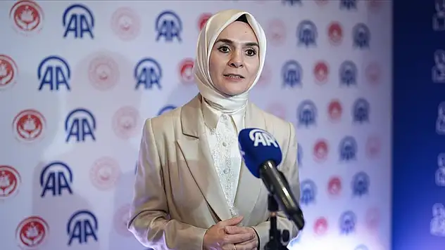 Aile ve Sosyal Hizmetler Bakanı Mahinur Özdemir Göktaş, Açıklamalarda Bulundu
