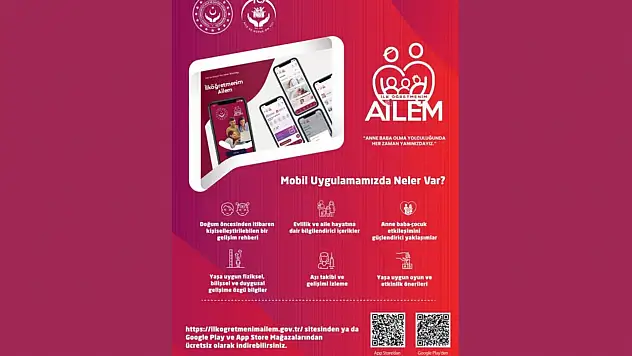 Ailelere Yönelik Yeni Destek: 'İlk Öğretmenim Ailem' Uygulaması