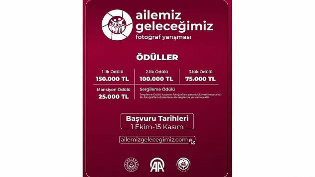 Ailemiz, Geleceğimiz Fotoğraf Yarışması İçin Başvurular Başladı