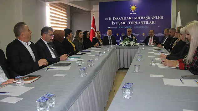 AK Parti Genel Başkan Yardımcısı Yalçın: 'Kastamonu'nun Beklentilerini Dinledik'