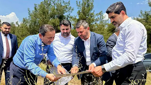 AK Parti Heyeti'nden Yeni Gar Alanı İçin Saha İncelemesi