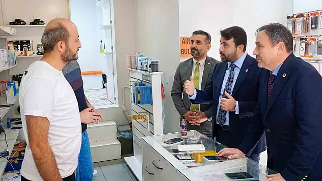 AK Parti heyeti Safranbolu'da Esnafların Taleplerini Dinledi