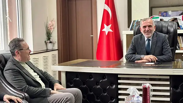 AK Parti İl Başkanı Sevgilioğlu'ndan İl Müftüsü Derin'e Ziyaret