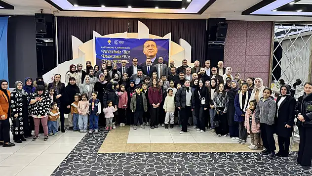 AK Parti Kastamonu İl Başkanlığı'ndan 500 Kişilik Gönül Sofrası İftar Programı