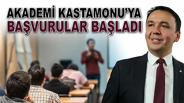Başkan Baltacı, Akademi Kastamonu Projesi'ni hayata geçirdi