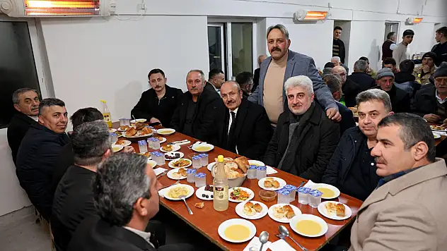 Akdoğantekke Köyü'nde İftar Programı Düzenlendi