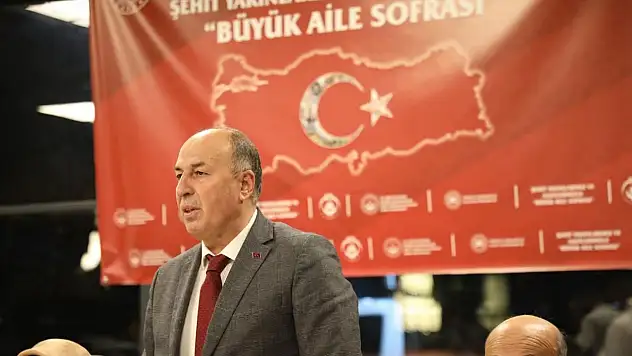 Alaca'da Şehit Aileleri Ve Gaziler İftarda Buluştu