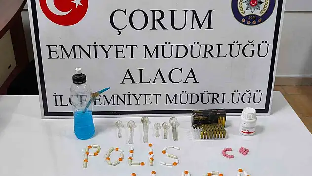Alaca'da Uyuşturucu Operasyonu: 5 Gözaltı