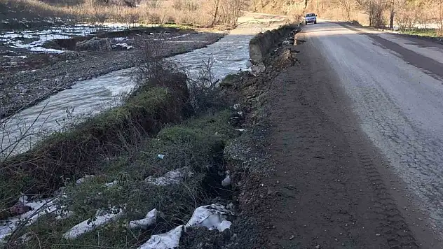 Alaplı'da İstinat Duvarı Çöktü
