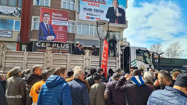 Alaplı'da Vatandaşlara Fidan Dağıtıldı