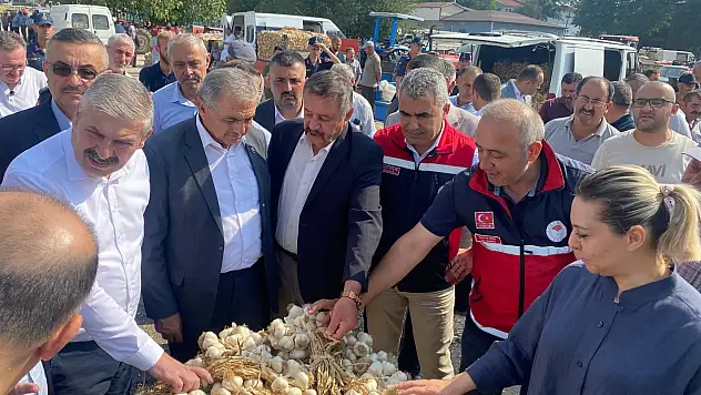 Alatarla Sarımsak Pazarı'na Üst Düzey Ziyaret