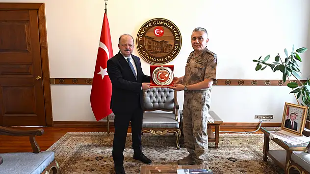 Albay Gülhan Kılıç'tan Vali Dallı'ya Veda Ziyareti