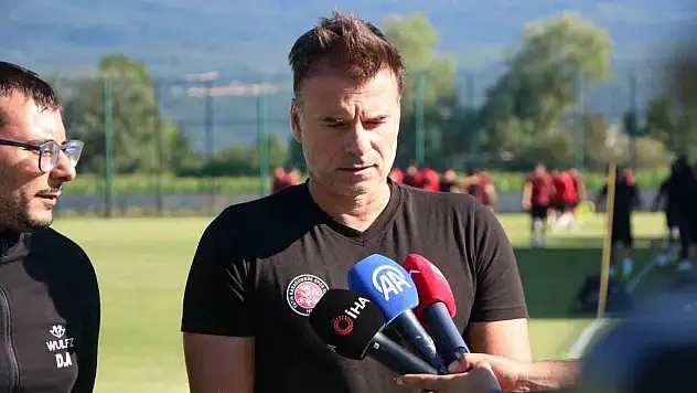 Aleksandar Stanojevic: 'Tek hedefimiz var, üst lige çıkmak'