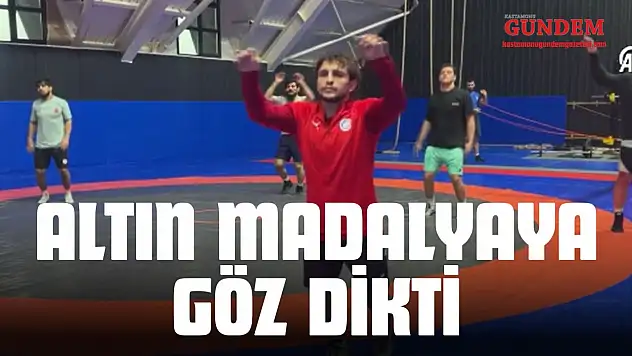 Altın Madalyaya Göz Dikti