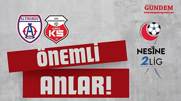 Altınordu-GMG Kastamonuspor Önemli Anlar