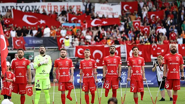 Ampute Milli Takımı 3'üncü Kez Avrupa Şampiyonu