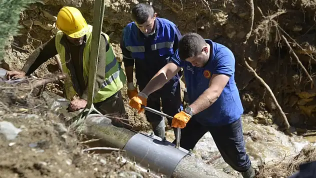 Ana İsale Hattındaki Arıza Giderildi