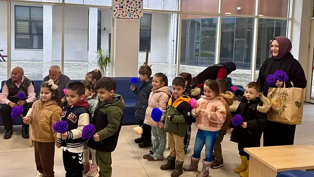 Anaokulu Öğrencilerden Anlamlı Ziyaret