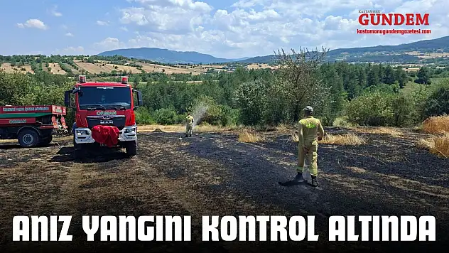 Anız Yangını Kontrol Altında