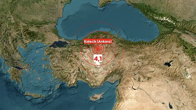 Ankara'da Deprem