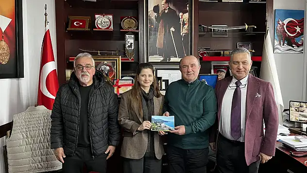 Ankara İnebolu Derneği'nden Başkan Engin Uzuner'e Ziyaret