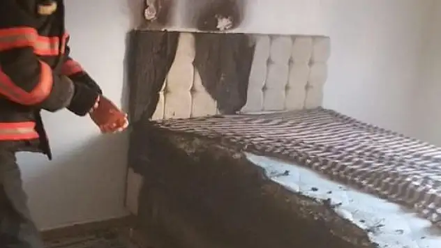 Çankırı'da Korkutan Yangın!