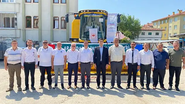 Araç'a biçerdöver kazandırıldı