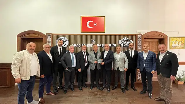 Araç Belediye Başkanı Yazkan'a Ziyaret