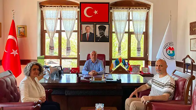 Araç Devlet Hastanesi'nden Başkan Yazkan'a Ziyaret