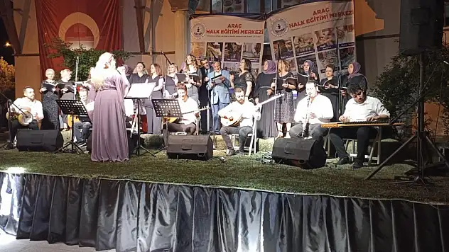 Araç HEM'den Türk Halk Müziği Konseri
