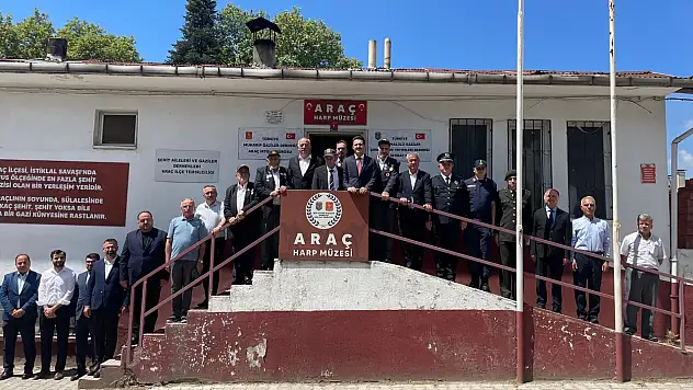 Araç'ta Şehitler Ve Gaziler Unutulmadı