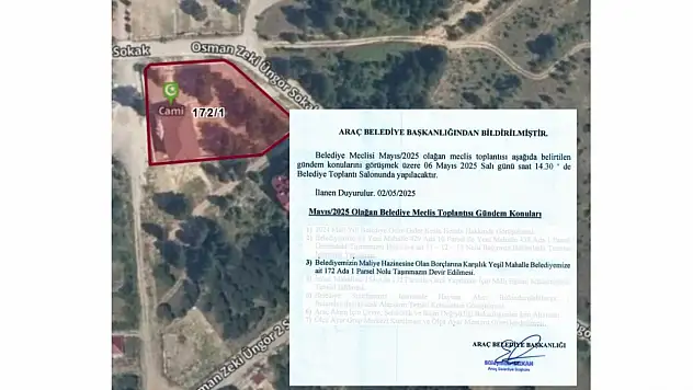 Araç'ta Tartışma Yaratacak Arsa Satışı