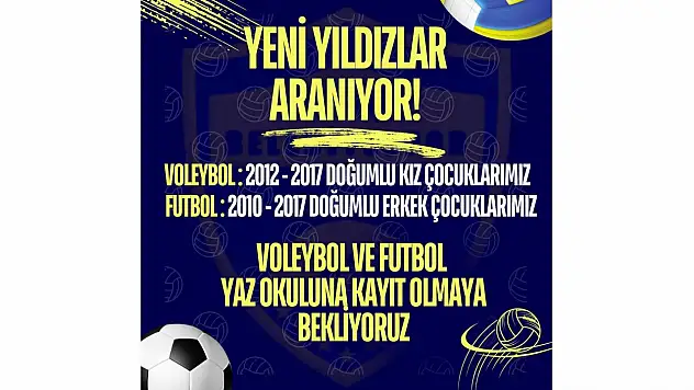 Araç'ta Yaz Spor Okulu Başlıyor